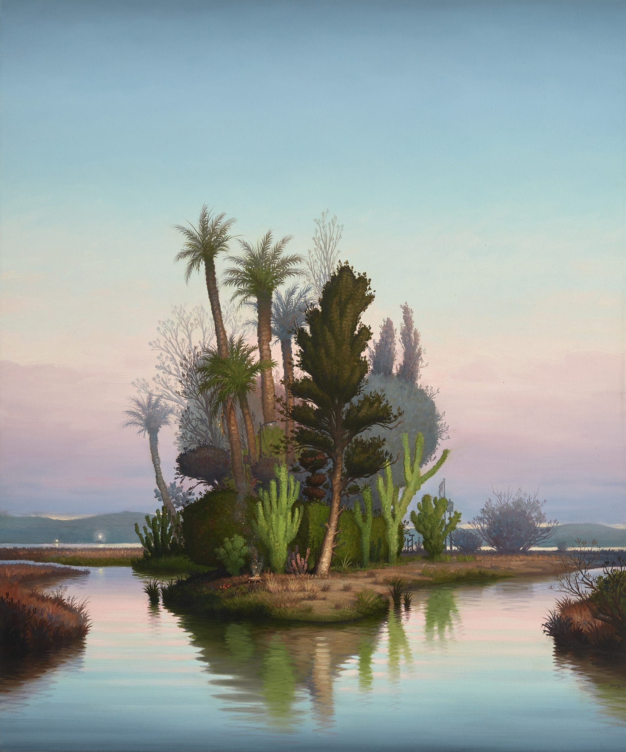 Standing outside Eden