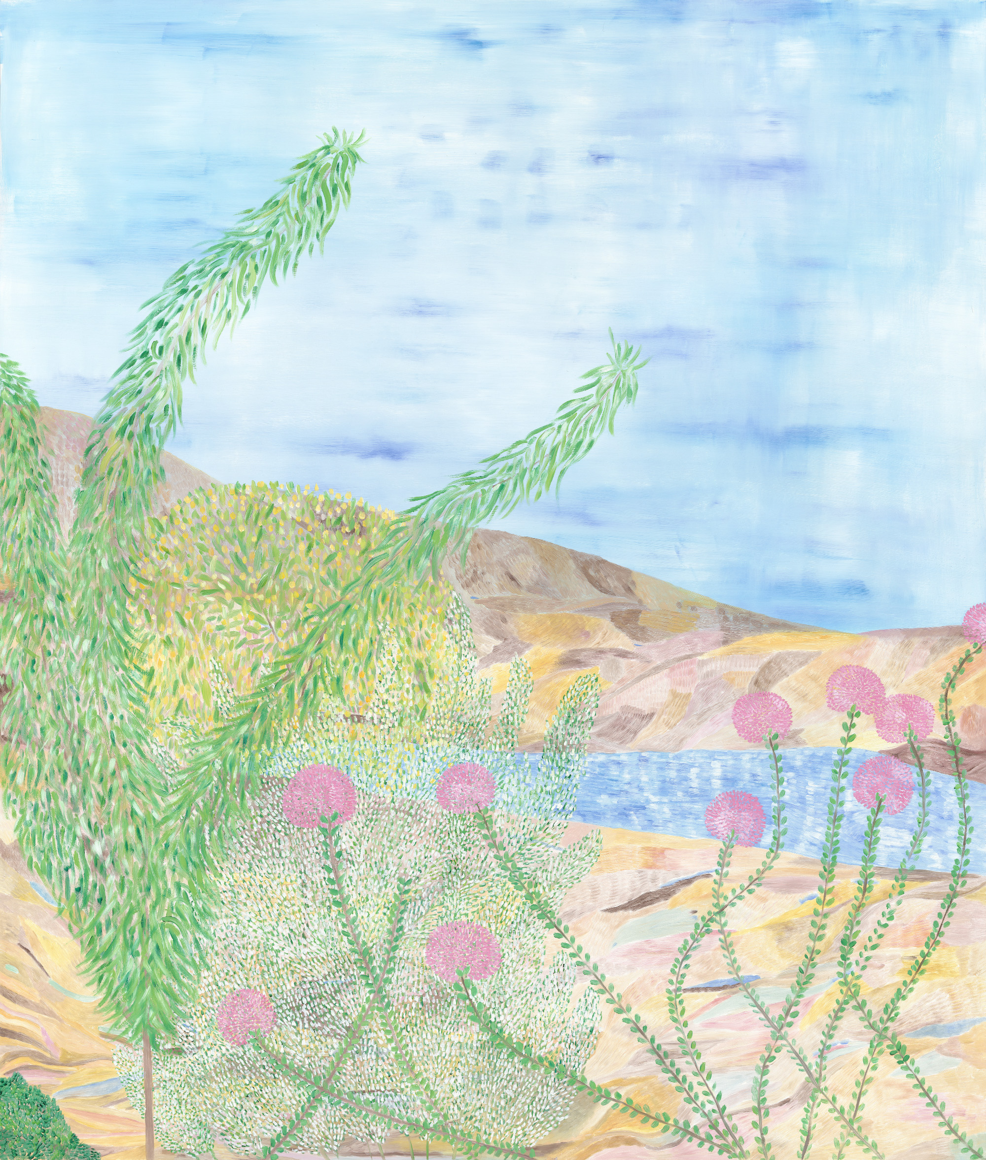 Riverbank, Flowers