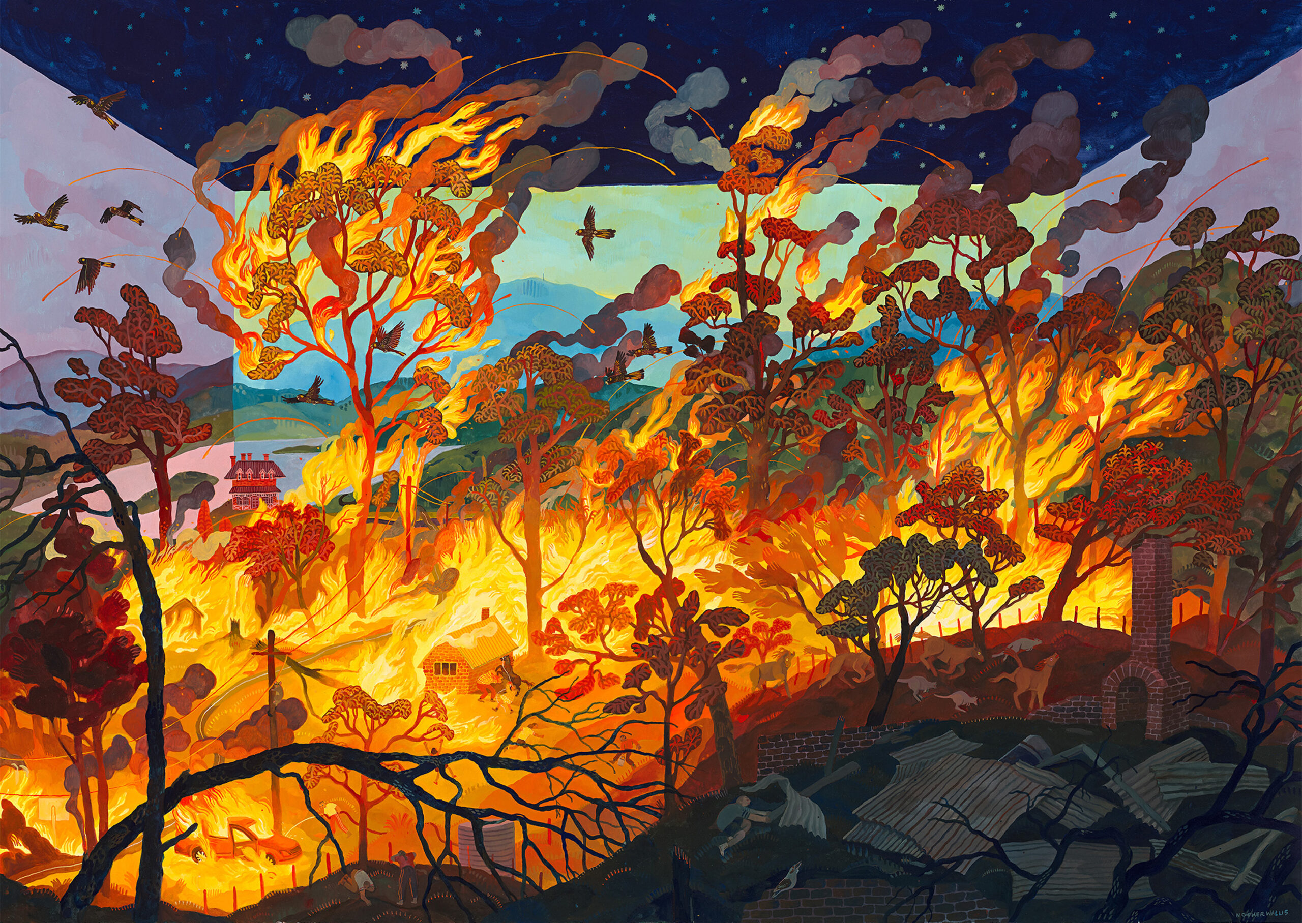 The Dunalley Fires