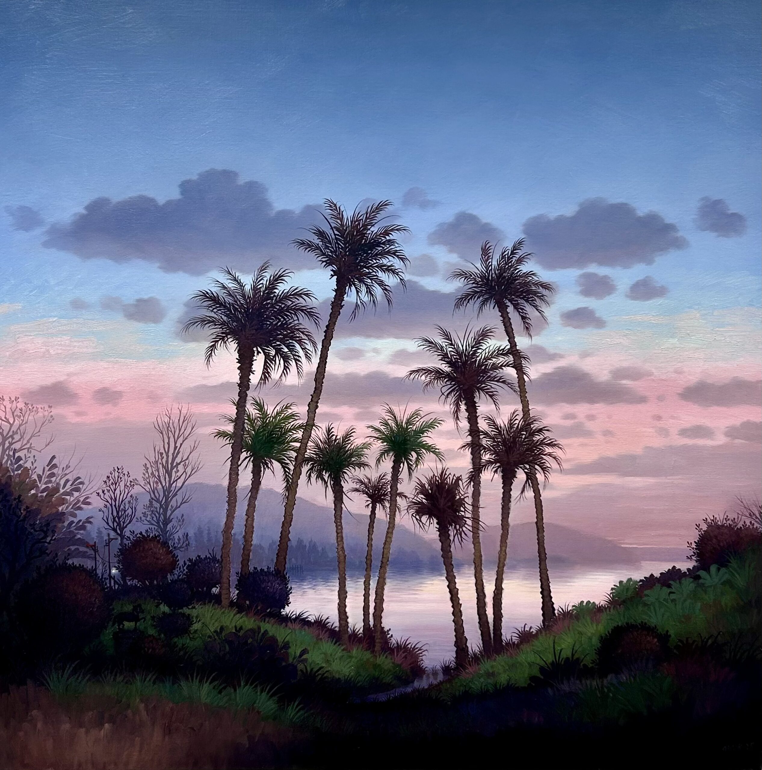 Pink palm parlor
