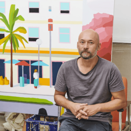 Michael Muir Artist Portrait Michael Muir Artist Portrait