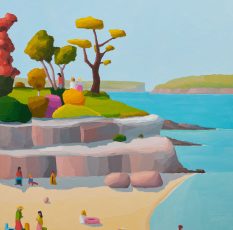 'the actual path' 183cm x 152cm oil on linen 2022